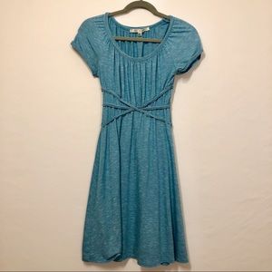 Max Studio Blue Heather Day Dress Sz S
